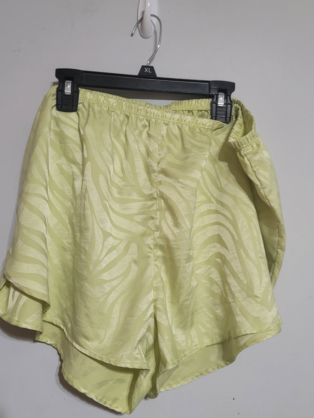 Women's Light Green Sleep Shorts